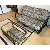 籐の修理事例24 （キャビネット、シェルフ、テーブル他）[2025.9 M様]