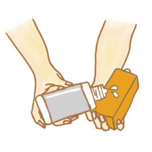 泡たてがポイント