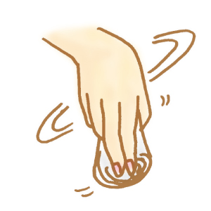 隅々までまんべんなく