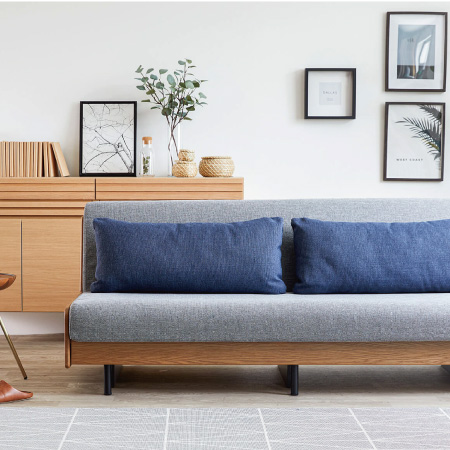 モーブル ごろ寝ソファ「ペース」｜アンティークの美学と極上の寝心地を兼ね備えた重厚な一台